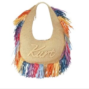 Kurt Geiger London Colorful Fringe Hobo Bag
